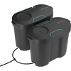 image:imageGARDENA 13301 SolarPowered AquaBloom Garden Irrigation Sprinkler Kit with Water Tank Water up to 20 Potted Plants with Adjustable drip Irrigation System for Automatic Watering of Patio PlantsM 21 Plants
