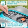 image:imageGARDENA 1500141 SILENO City  Automatic Robotic Lawn Mower with Bluetooth app and Boundary Wire one of The quietest in its Class for lawns up to 2700 Sq Ft Made in Europe GreyCity