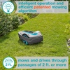 image:imageGARDENA 1500141 SILENO City  Automatic Robotic Lawn Mower with Bluetooth app and Boundary Wire one of The quietest in its Class for lawns up to 2700 Sq Ft Made in Europe GreyCity