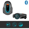 image:imageGARDENA 1520120 SILENO Minimo  Automatic Robotic Lawn Mower with Bluetooth app Boundary Wire  for lawns up to 2700 Sq Ft Made in Europe GreyMinimo