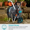 image:imageGARDENA 18515 CleverRoll FrostProof Hose Cart with Easy Hose Guide Comfortably fits up to 82 of 12 or 58 Hose for Convenient Hose Storage and Watering Hose Not Included58