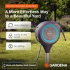 image:imageGARDENA Automatic Retractable Garden Hose Reel  50 Feet  360 Degree Swivel Outdoor Hose Reel with Metal Spike Base  Auto Retract  UV Resistant Housing  Easy Install No Tools Required  1860450 ft