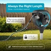 image:imageGARDENA Automatic Retractable Garden Hose Reel  50 Feet  360 Degree Swivel Outdoor Hose Reel with Metal Spike Base  Auto Retract  UV Resistant Housing  Easy Install No Tools Required  1860450 ft