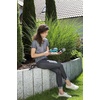 image:imageGARDENA Cordless Hedge Trimmer and Grass Shears 80 Min Runtime  09887Grass Shears  Extension Pole  Wheels SET