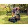 image:imageGARDENA Lawn amp Leaf Collector Sweeper  Manual Lawn Sweeper  Large Capacity Hopper Bag  Adjustable Height Wide Brush Pickup  Easy to Maneuver Yard Debris Collector  Space Saving Storage  03565Modern