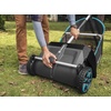 image:imageGARDENA Lawn amp Leaf Collector Sweeper  Manual Lawn Sweeper  Large Capacity Hopper Bag  Adjustable Height Wide Brush Pickup  Easy to Maneuver Yard Debris Collector  Space Saving Storage  03565Modern