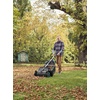 image:imageGARDENA Lawn amp Leaf Collector Sweeper  Manual Lawn Sweeper  Large Capacity Hopper Bag  Adjustable Height Wide Brush Pickup  Easy to Maneuver Yard Debris Collector  Space Saving Storage  03565Modern