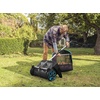 image:imageGARDENA Lawn amp Leaf Collector Sweeper  Manual Lawn Sweeper  Large Capacity Hopper Bag  Adjustable Height Wide Brush Pickup  Easy to Maneuver Yard Debris Collector  Space Saving Storage  03565Modern