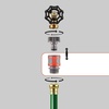 image:imageGARDENA Quick Connect Hose Connector Orange and Grey  3691758Inch or 12Inch
