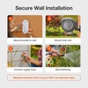 image:imageGARDENA Retractable Garden Hose Reel  100 Feet  Auto Retract Hose Reel with 180 Swivel Wall Mount  Heavy Duty  Includes Spray Nozzle  20505100 ft