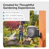 image:imageGARDENA Retractable Garden Hose Reel  100 Feet  Auto Retract Hose Reel with 180 Swivel Wall Mount  Heavy Duty  Includes Spray Nozzle  20505100 ft