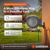 image:imageGARDENA Retractable Garden Hose Reel  100 Feet  Auto Retract Hose Reel with 180 Swivel Wall Mount  Heavy Duty  Includes Spray Nozzle  20505100 ft