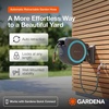 image:imageGARDENA Retractable Garden Hose Reel  100 Feet  Auto Retract Hose Reel with 180 Swivel Wall Mount  Heavy Duty  Includes Spray Nozzle  20505115 ft