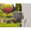image:imageGARDENA Retractable Garden Hose Reel  100 Feet  Auto Retract Hose Reel with 180 Swivel Wall Mount  Heavy Duty  Includes Spray Nozzle  2050550 ft