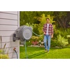 image:imageGARDENA Retractable Garden Hose Reel  100 Feet  Auto Retract Hose Reel with 180 Swivel Wall Mount  Heavy Duty  Includes Spray Nozzle  2050550 ft