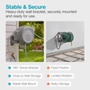 image:imageGARDENA Retractable Garden Hose Reel  100 Feet  Auto Retract Hose Reel with 180 Swivel Wall Mount  Heavy Duty  Includes Spray Nozzle  2050575 ft