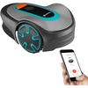 image:imageGARDENA 1500141 SILENO City  Automatic Robotic Lawn Mower with Bluetooth app and Boundary Wire one of The quietest in its Class for lawns up to 2700 Sq Ft Made in Europe GreyMinimo