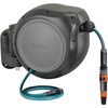 image:imageGARDENA Retractable Garden Hose Reel  100 Feet  Auto Retract Hose Reel with 180 Swivel Wall Mount  Heavy Duty  Includes Spray Nozzle  20505100 ft
