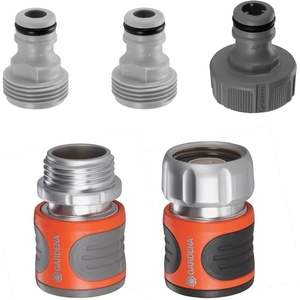 image:imageGARDENA 5Piece Premium Metal Quick Connect Fittings 58 or 12 in1 Set