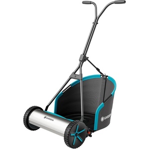 image:imageGARDENA Classic 16 in Reel Lawn Mower 5 Blades No Gas or Electric  04018Modern design with grass catcher
