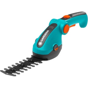 image:imageGARDENA Cordless Hedge Trimmer and Grass Shears 80 Min Runtime  09887Shrub  Grass Shears SET
