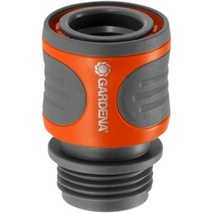 image:imageGARDENA Quick Connect Hose Connector Orange and Grey  3691758Inch or 12Inch
