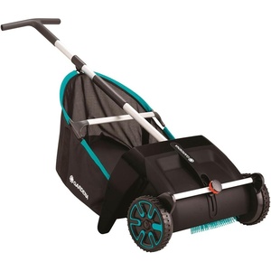 image:imageGardena 0356520 Lawn and Leaf Collector Durable and Easy to Manuever with Large Capacity 32 cu ft Mesh Collection Hopper Bag 5 Year Warranty